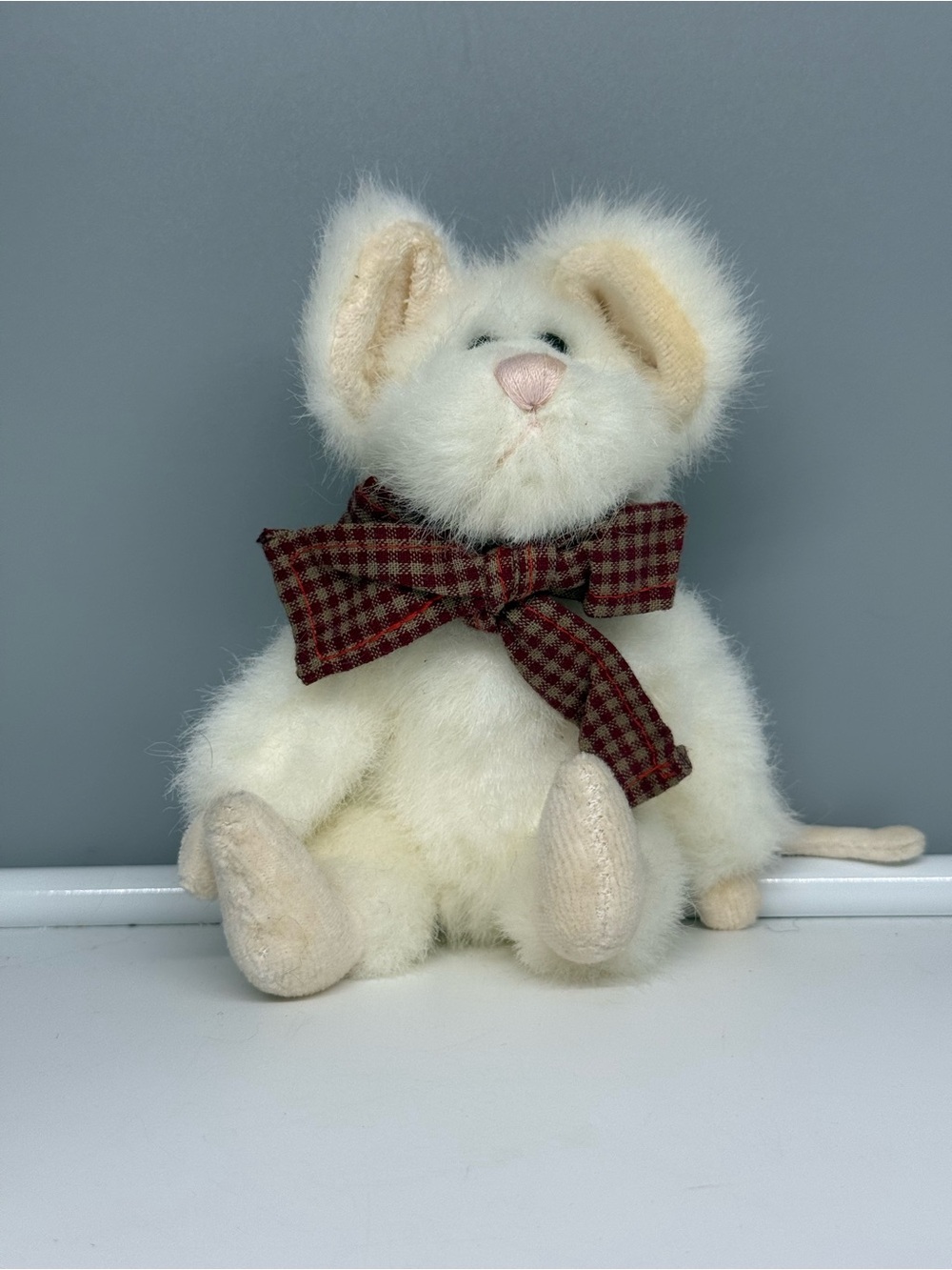 Vintage Boyds Bears & Friends "Brie Mouski" plush mouse from Archive Collection.